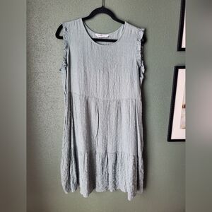 Sonoma Textured Sleeveless Top in Light Green